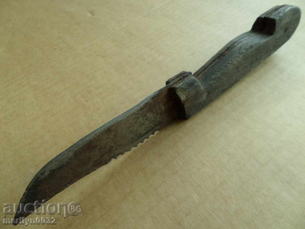 Old butcher blade dagger massive blade - 6 Old butcher blade dagger massive blade - 6