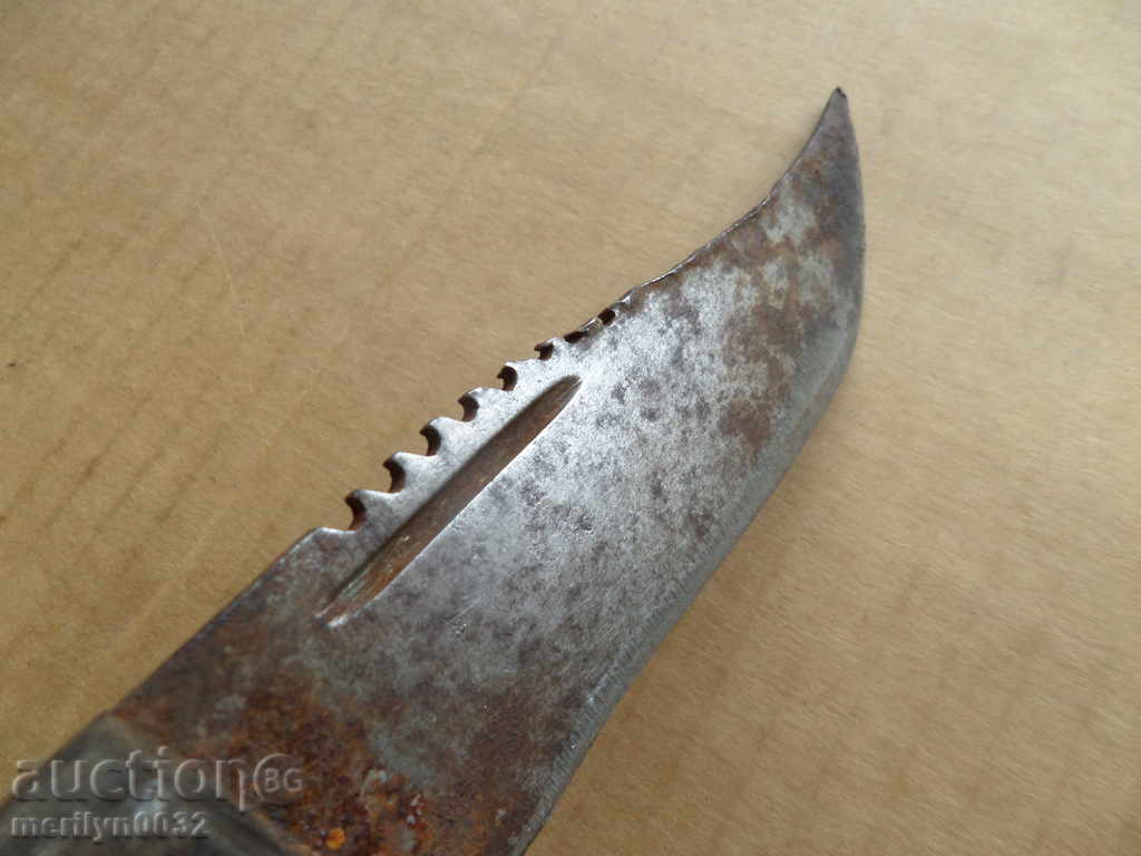 Old butcher blade dagger massive blade - 7 Old butcher blade dagger massive blade - 7