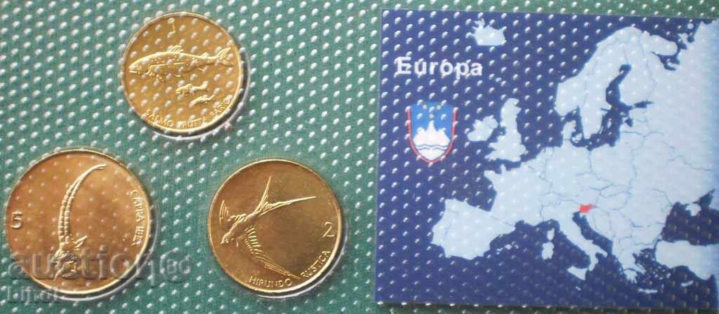 Словения - Европейската Банка Сет Монети 2000 с цена € 1.53 | 2.99 лв. Словения - Европейската Банка Сет Монети 2000 с цена € 1.53 | 2.99 лв.