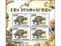 bloc curat Fauna Dinozaurii 2011 de Burundi