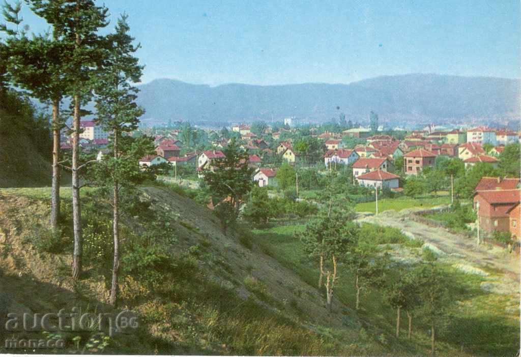 Стара пощенска картичка - Самоков, Изглед