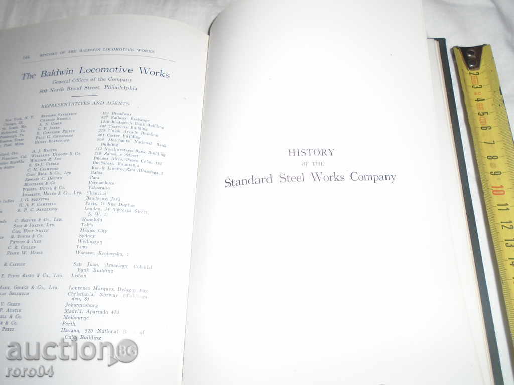HISTORY OF THE BALDWIN LOCOMOTIVE WORKS 1831-1920 - 7 HISTORY OF THE BALDWIN LOCOMOTIVE WORKS 1831-1920 - 7