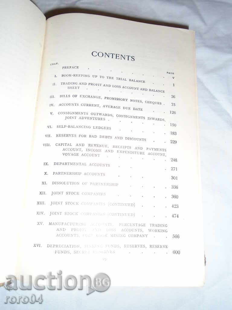 Delivery of Advanced Accounts R.N. Carter - 1926