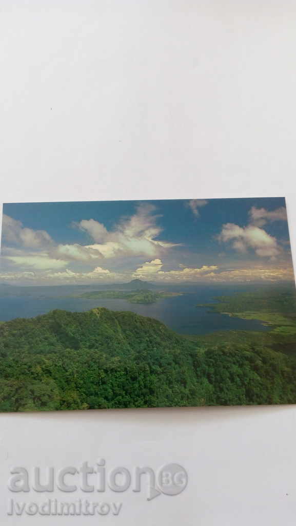 PK Φιλιππίνες Taal λίμνη και ηφαίστειο στη Batangas