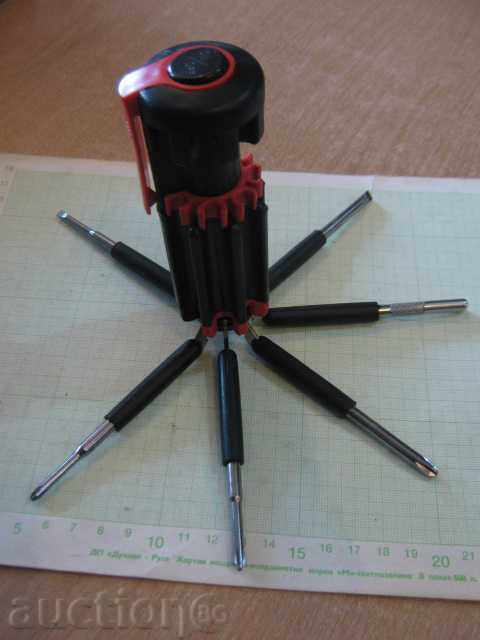 Set foldable with screwdrivers and with lighting - new - 6 Set foldable with screwdrivers and with lighting - new - 6