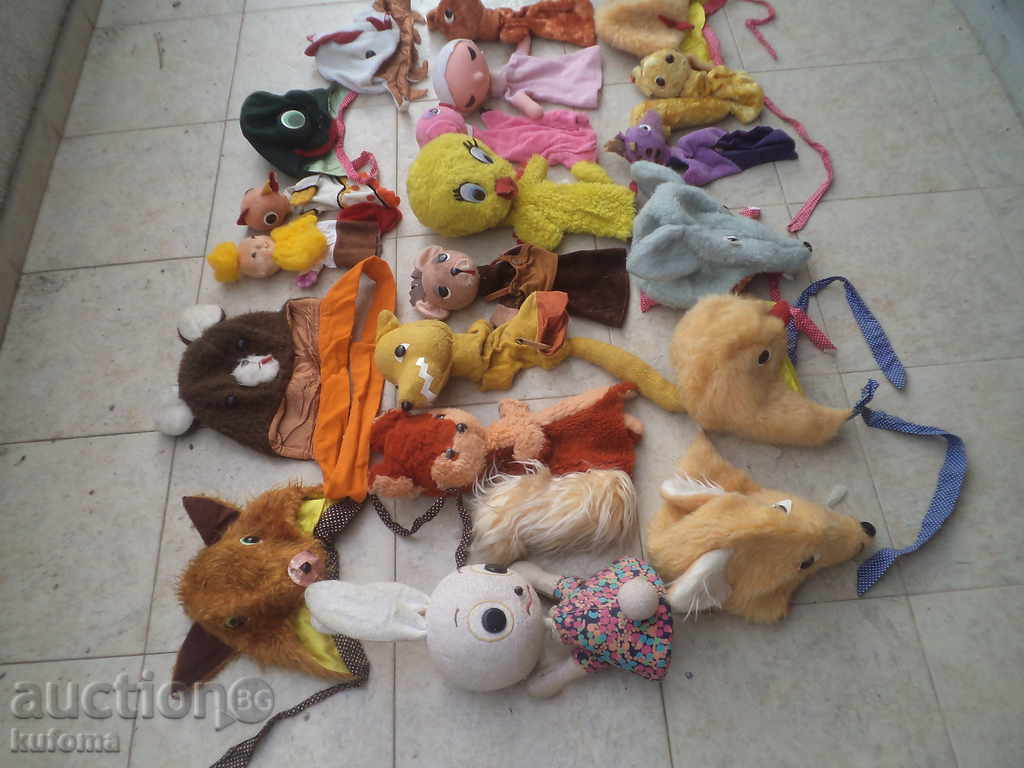 Dolls and hats for puppet theater - 6 Dolls and hats for puppet theater - 6