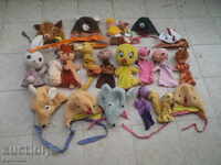 Dolls and hats for puppet theater