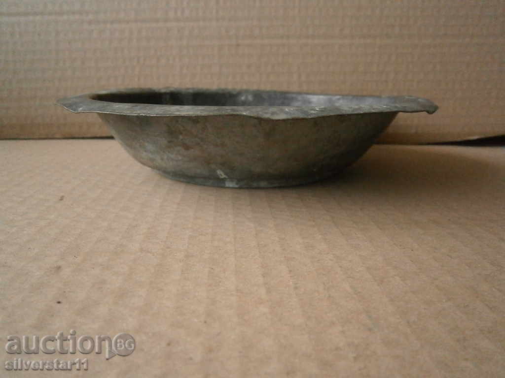 very old copper plate plate - 6 very old copper plate plate - 6