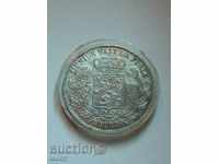 5 Franca Belgia 1873 argint