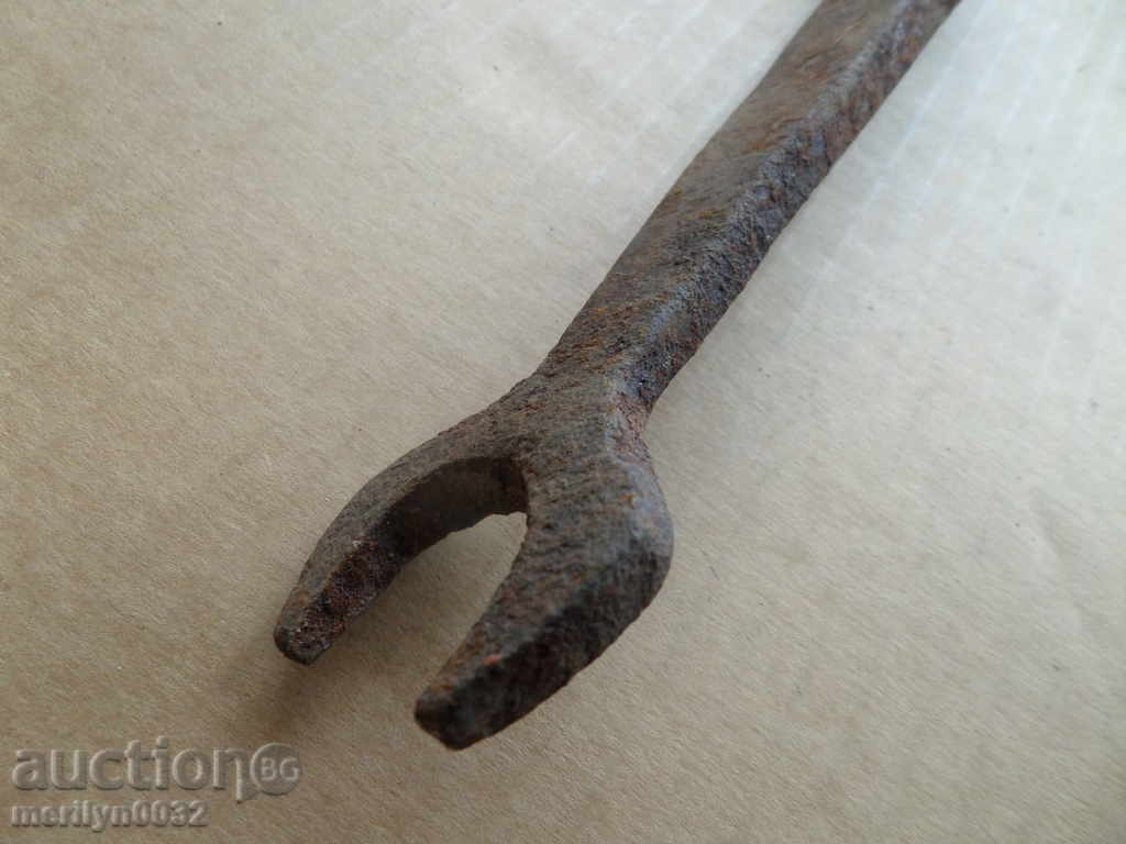 An old forged key from a wagon-workshop wagon workshop - 6