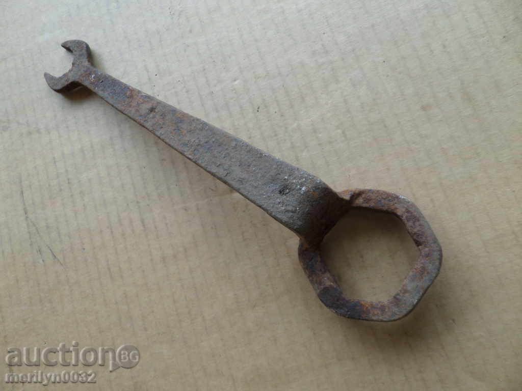 An old forged key from a wagon-workshop wagon workshop - 7