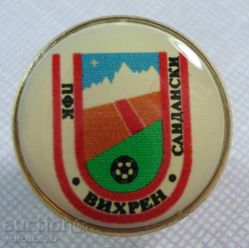 17185 България знак футболен клуб Вихрен Сандански