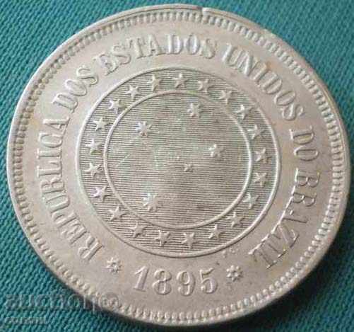 Brazilia 1895 100 Ray moneda destul de rare cu preț € 12.78 | 25.00 BGN