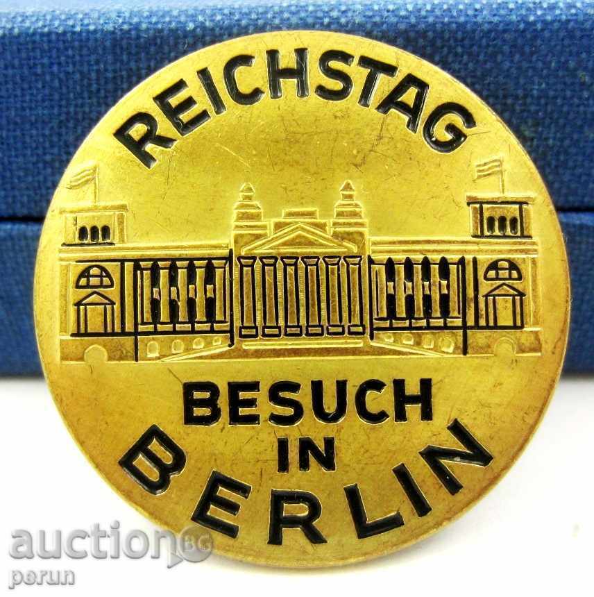 REICHSTAG-REICHSTAG-BUNDESPHERE-BERLIN-GERMANIA-MARCA ORIGINALA