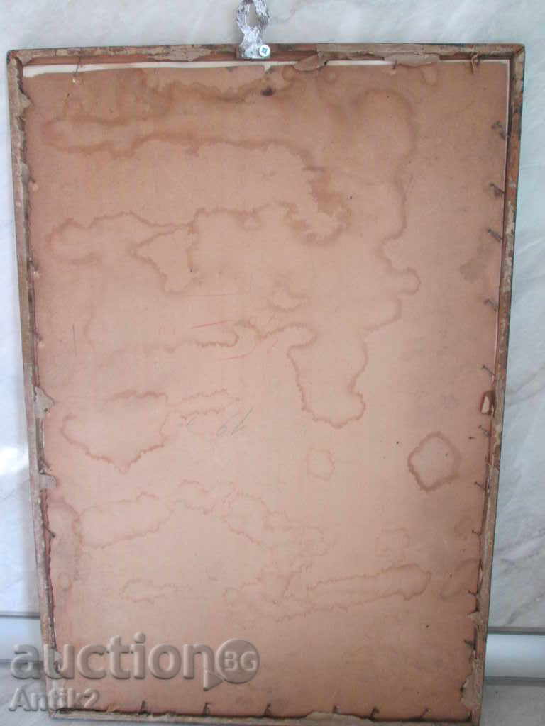 1920s watercolor Dimitar Kamburov, signed, Pirin, 34x49cm. - 5