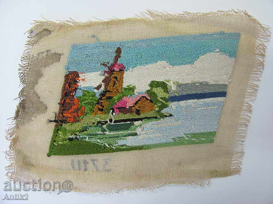 Licitație vinde 3 bucăți cusute manual tapiserii mini Licitație vinde 3 bucăți cusute manual tapiserii mini