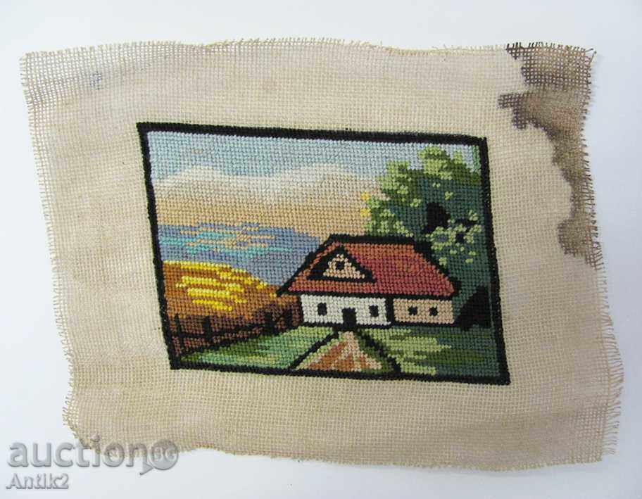 Livrarea vinde 3 bucăți cusute manual tapiserii mini Livrarea vinde 3 bucăți cusute manual tapiserii mini