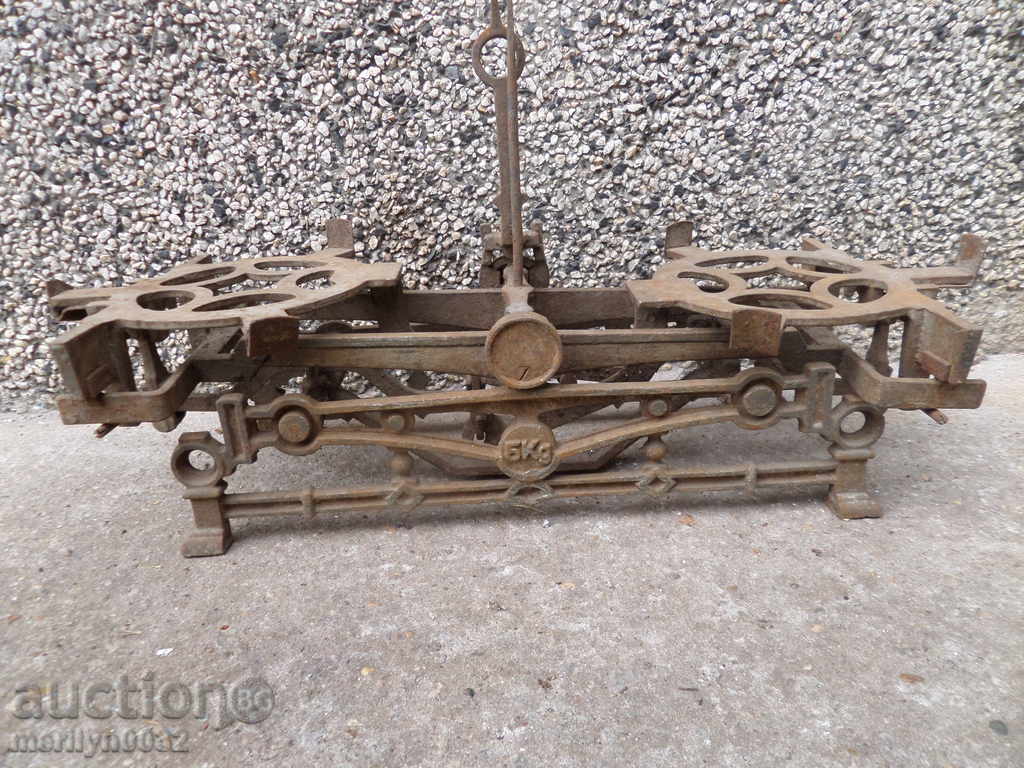 Viennese scales figured iron cast iron scales - 7 Viennese scales figured iron cast iron scales - 7