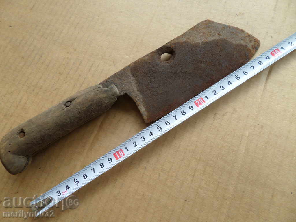 Old forged saber, ax, pole, knife, machete with price 35.00 BGN | € 17.90 Old forged saber, ax, pole, knife, machete with price 35.00 BGN | € 17.90