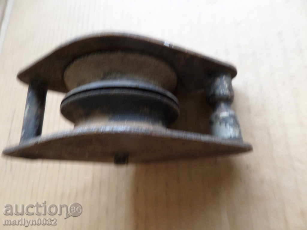 Old rolls 2 pieces of forged rolls polystyrene forged iron - 5