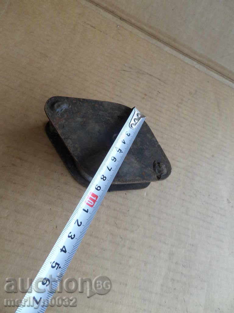 Old rolls 2 pieces of forged rolls polystyrene forged iron - 6