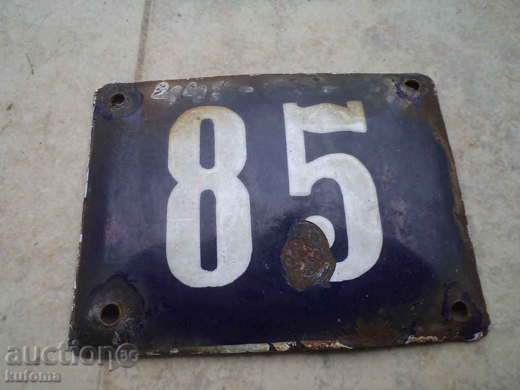 Ușă placă emailat