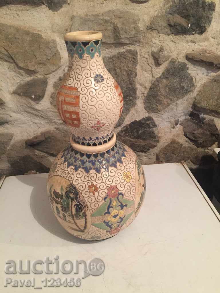 very old vase for dry flowers ???