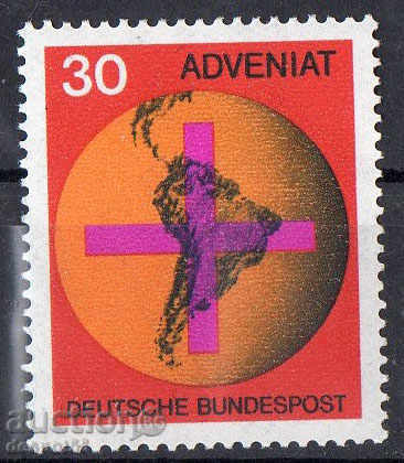 1967. FGR. Καθολική κίνημα «Adveniat» - Λατινικής Αμερικής