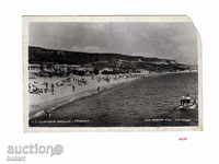 Пощенска картичка ПК Снимка Варна - Златни пясъци пътувала
