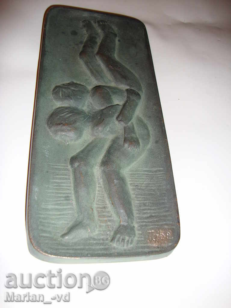 Ιαπωνικά αρχική χάλκινο γλυπτό με τιμή 70.00 BGN | € 35.79 Ιαπωνικά αρχική χάλκινο γλυπτό με τιμή 70.00 BGN | € 35.79