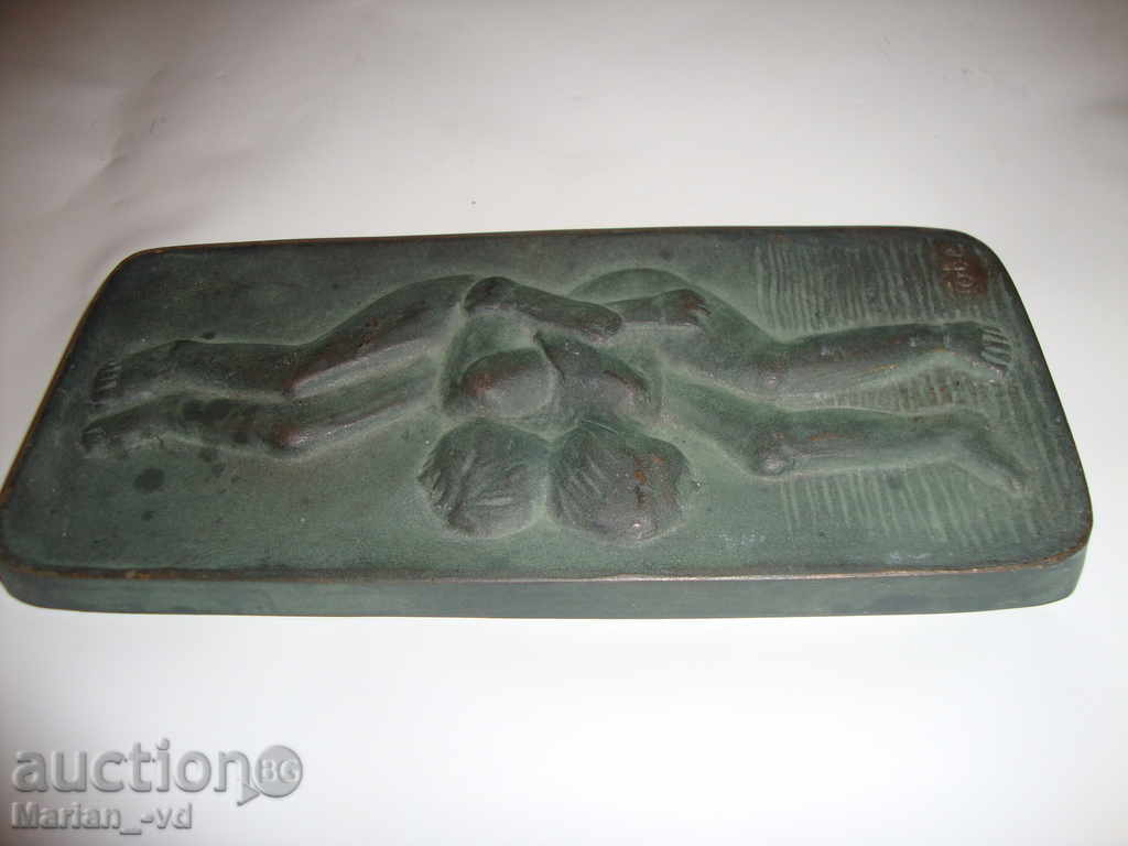 Παράδοση Ιαπωνικά αρχική χάλκινο γλυπτό Παράδοση Ιαπωνικά αρχική χάλκινο γλυπτό