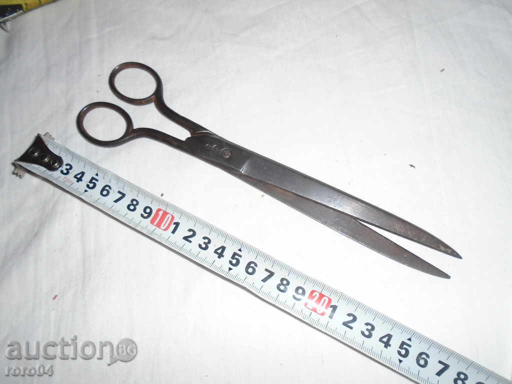 Μεγάλο παλιό ψαλίδι, με την ένδειξη "P D" 5 - Πέτκο Denev με τιμή € 10.99 | 21.49 BGN