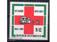 1988. Η Αυστρία. 125, ο Ερυθρός Σταυρός.