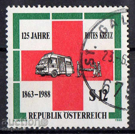 1988. Austria. 125, Crucea Roșie.