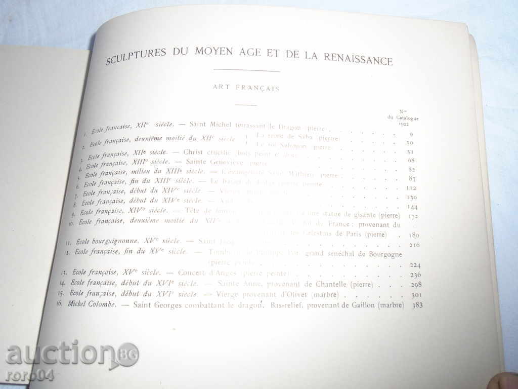 ALBUM - SCULPTURE - LUWAR - PARIS - POLY VITRI - 1922 - 5