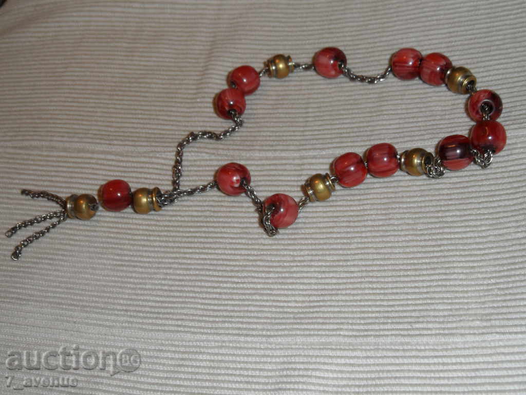 BRACELET with red elements BRACELET with red elements