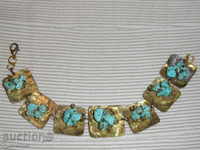 GRAVENA, old with turquoise 18 / 2cm