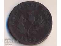 Canada Nova Scotia 1/2 penny 1832 year