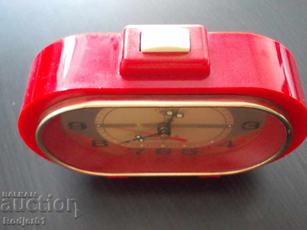 Auction clock, alarm clock, mechanical Auction clock, alarm clock, mechanical