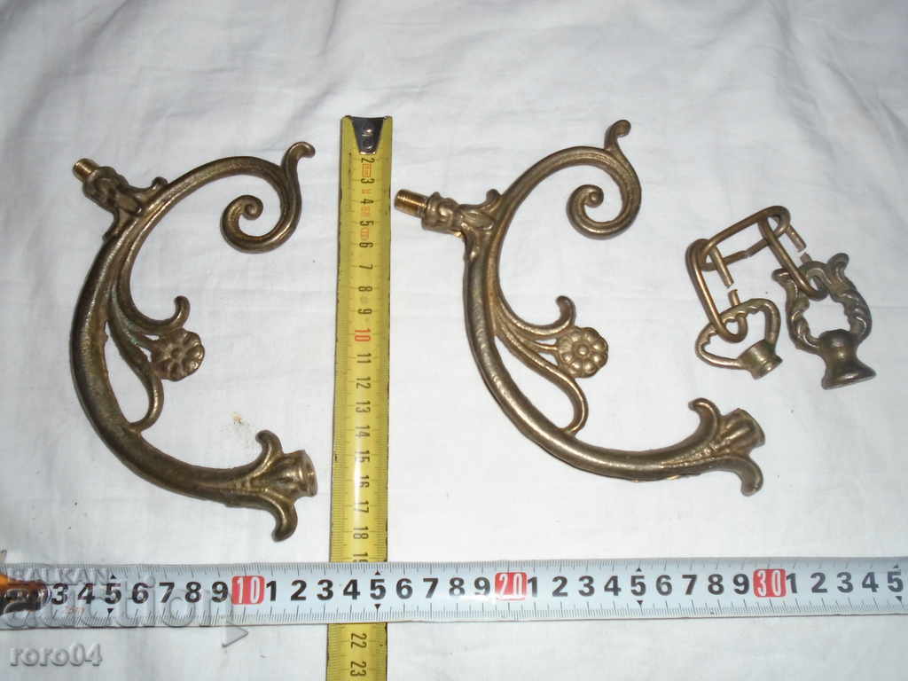 BEAUTIFUL OLONA / POLYESE OLD BRONZE ORANMS - 6 BEAUTIFUL OLONA / POLYESE OLD BRONZE ORANMS - 6