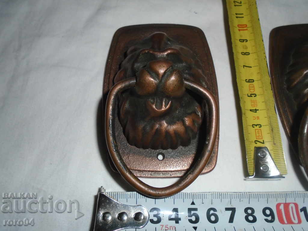 CHIFT MASSIVE METAL LENGTH GLOVES FOR DOOR / DOOR with price 36.00 BGN | € 18.41