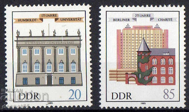 1985. GDR. Universitatea Humboldt.