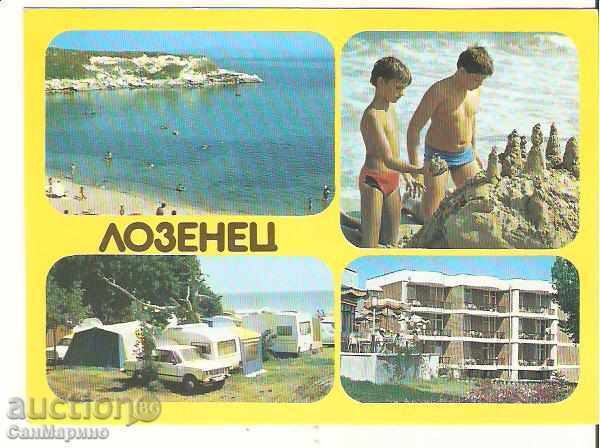 Καρτ ποστάλ Βουλγαρία Lozenets 1 *