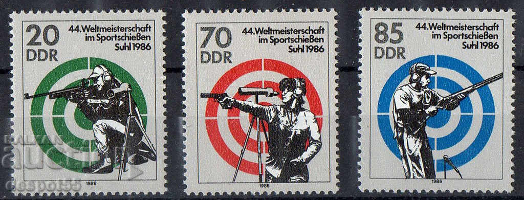 1986. GDR. World Athletics Championship.