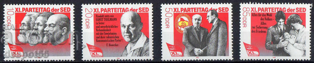 1986. GDR. Ziua Partidului Socialist.