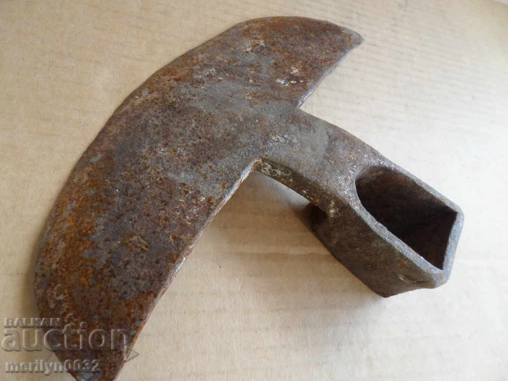 Old pick, wrought iron, appliance, tool chap - 7 Old pick, wrought iron, appliance, tool chap - 7