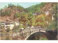 Old postcard - Shiroka Laka, View