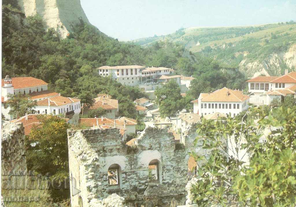 Παλιά καρτ-ποστάλ - Melnik, Γενική άποψη