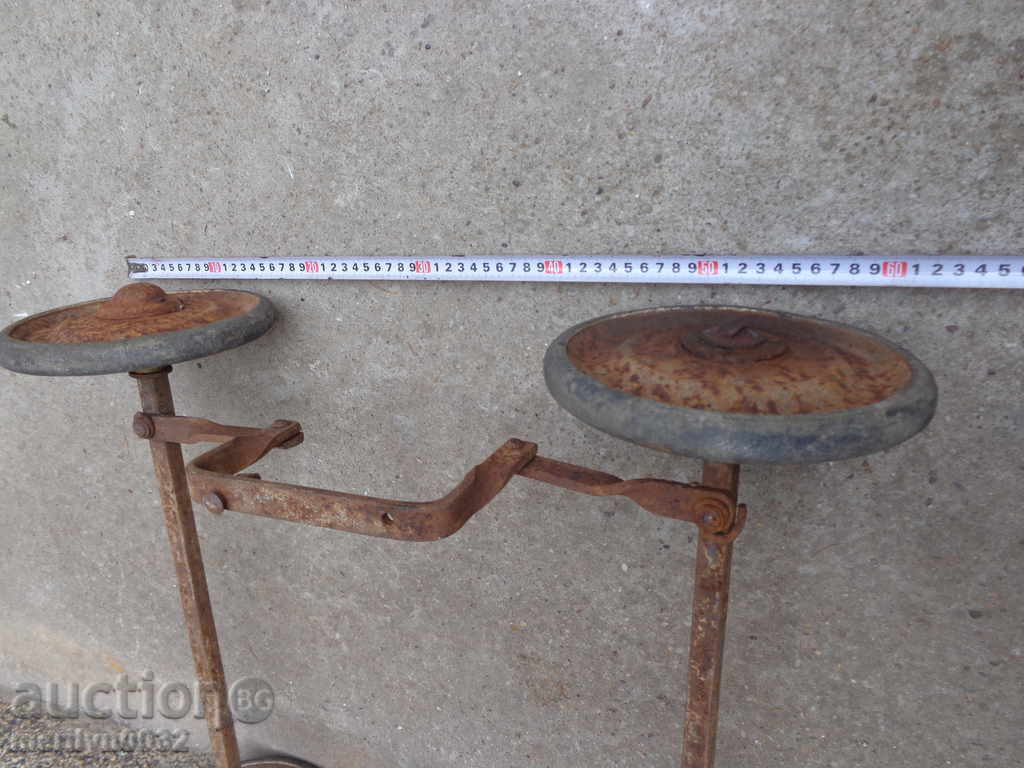 Chassis with wheels for children's wheelchairs Kingdom of Bulgaria wrought iron - 5 Chassis with wheels for children's wheelchairs Kingdom of Bulgaria wrought iron - 5