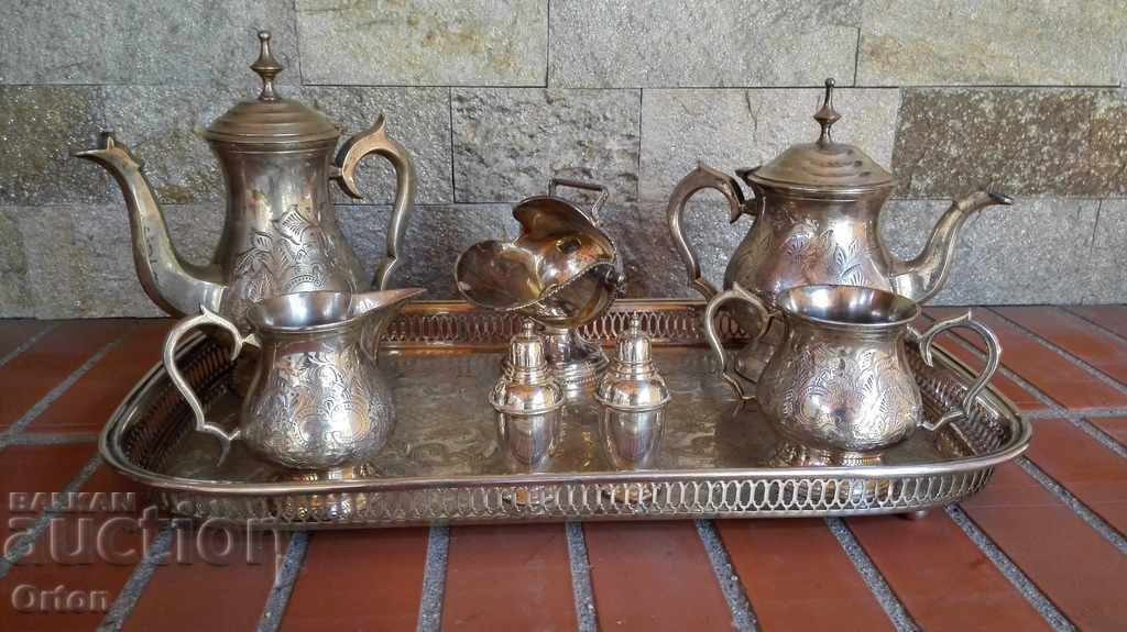 Доставка на Старинен посребрен сервиз Доставка на Старинен посребрен сервиз